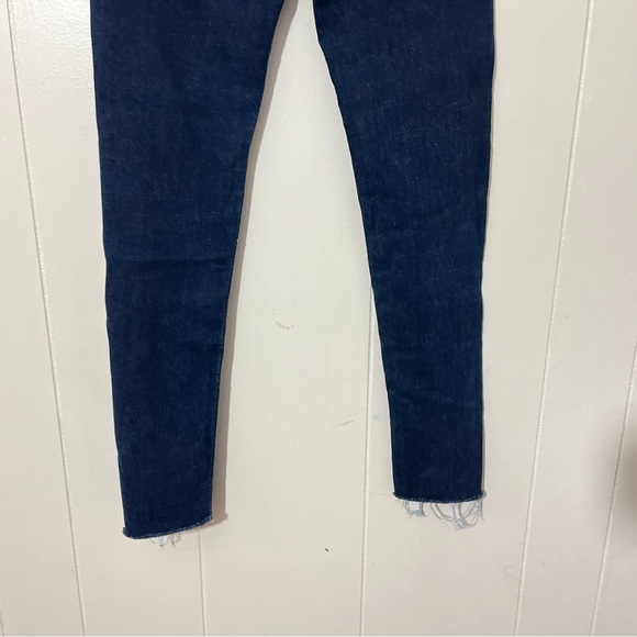 JOE'S JEANS Haxby High Rise Raw Hem Blue Denim Skinny Jeans Size 25 - Picture 6 of 9